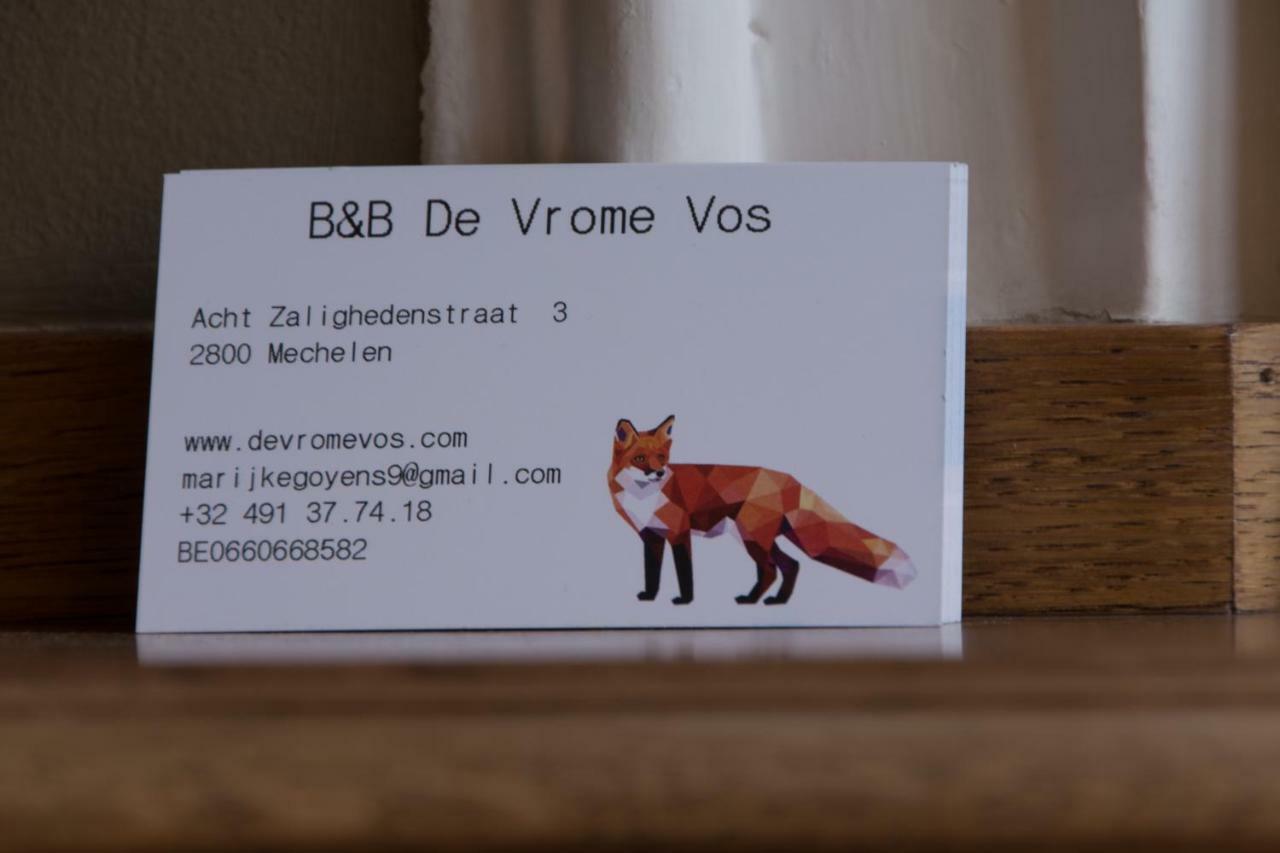 B&B De Vrome Vos Mechelen Exterior foto